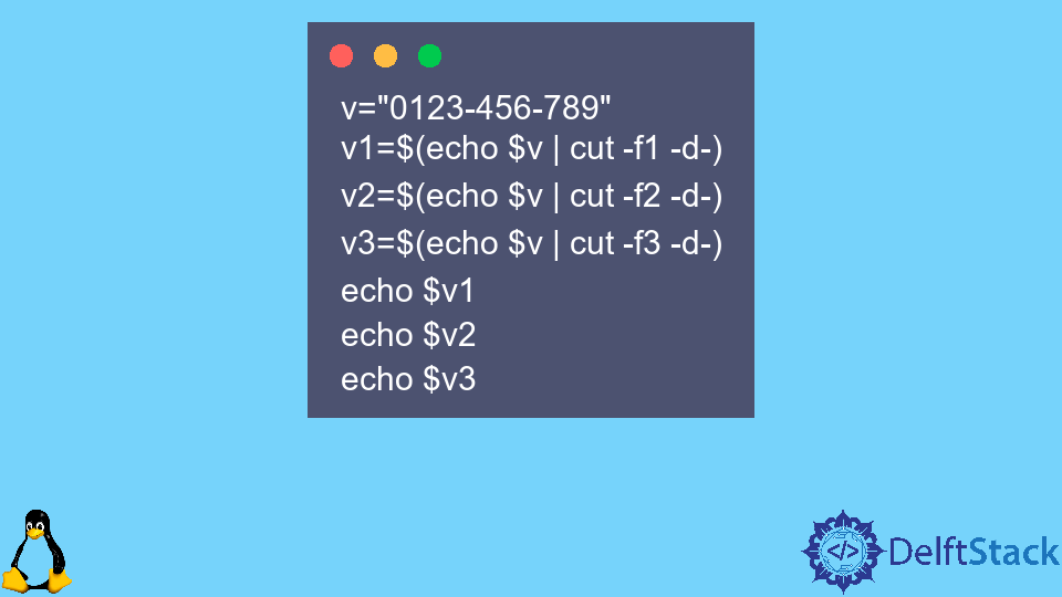 Split String Into Variables In Bash Delft Stack